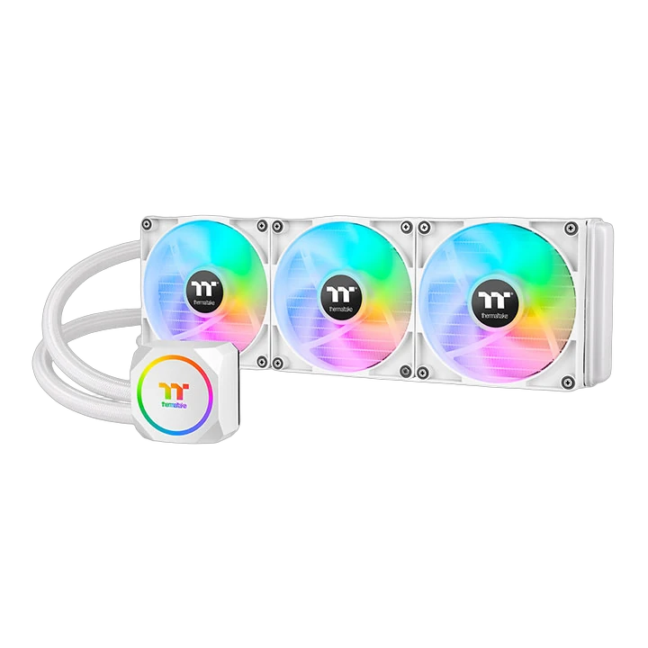 Thermaltake TH420 ARGB Sync All-In-One Liquid Cooler - Snow Edition